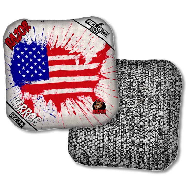 Terror COMP Splatter USA Salt Pepper Back Product View