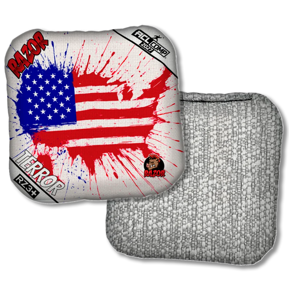 Terror COMP Splatter USA Silver Back Product View