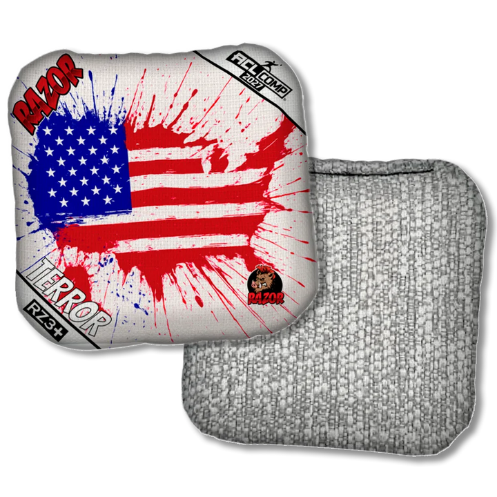 Terror COMP Splatter USA Silver Back Product View