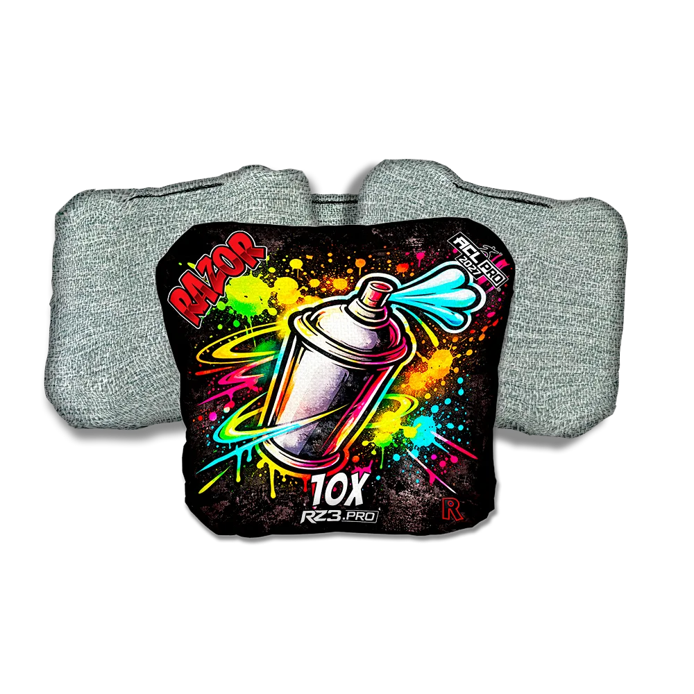 10 X PRO Spraycan SP Light Back Cornhole Bags