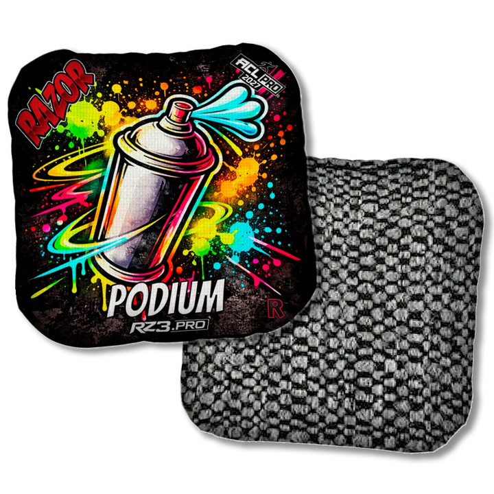 Podium PRO Spraycan SP Black Back Product View