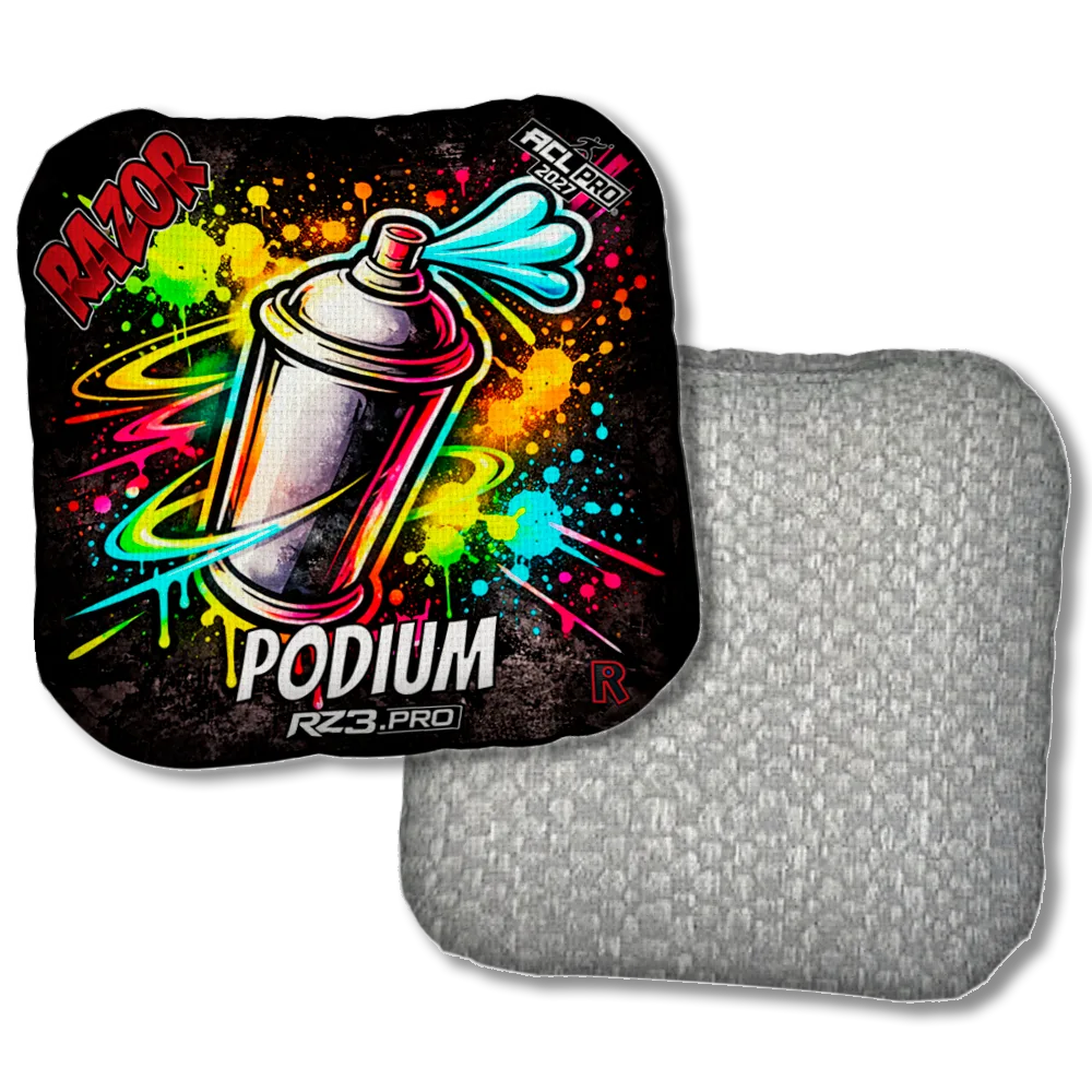 Podium PRO Spraycan SP Silver Back Product View