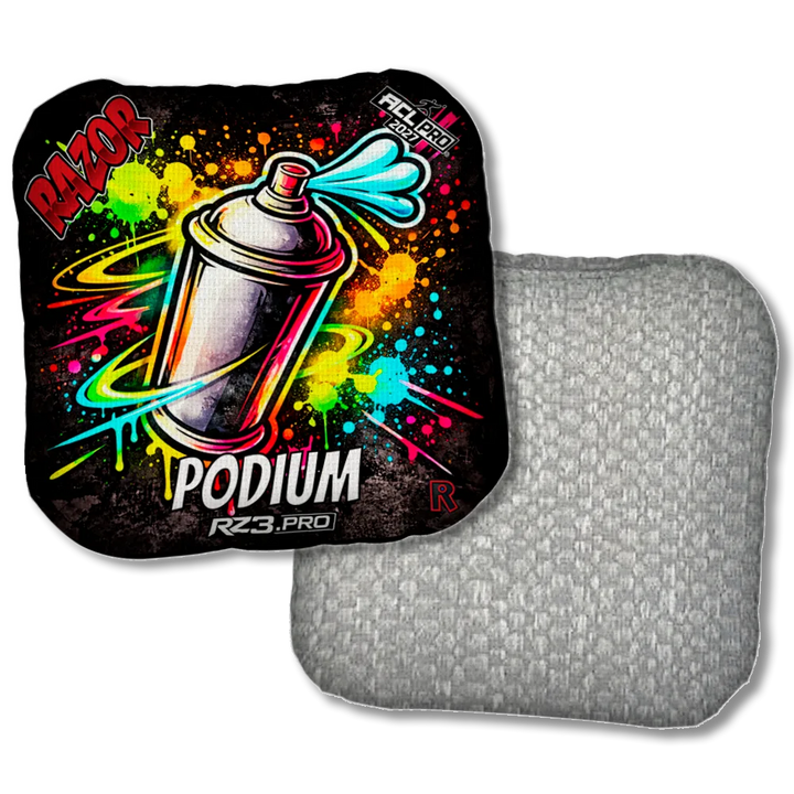 Podium PRO Spraycan SP Silver Back Product View