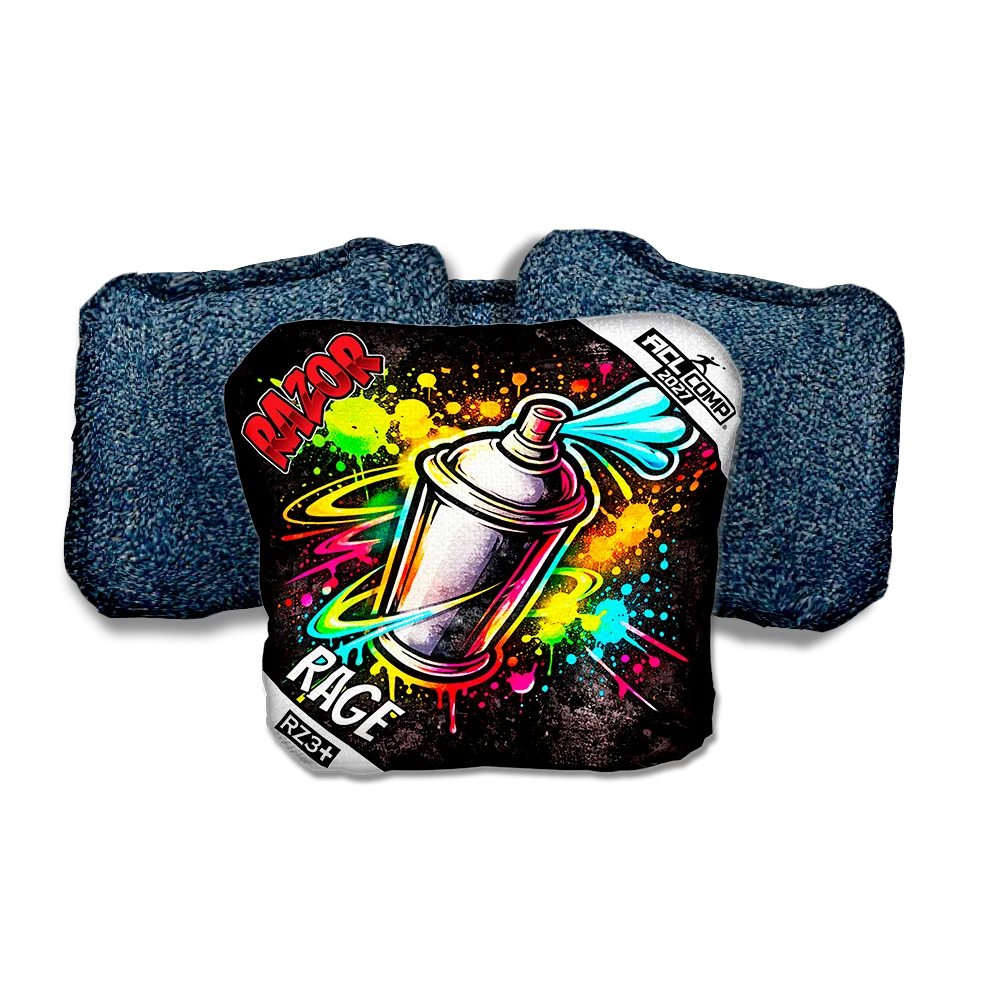 Rage COMP Spraycan SP Blue Back Cornhole Bags