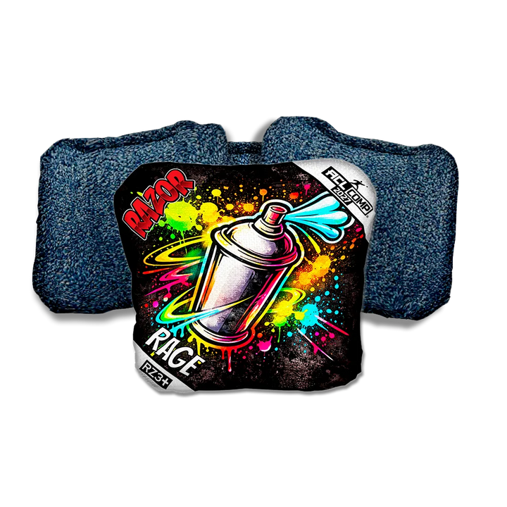Rage COMP Spraycan SP Blue Back Cornhole Bags