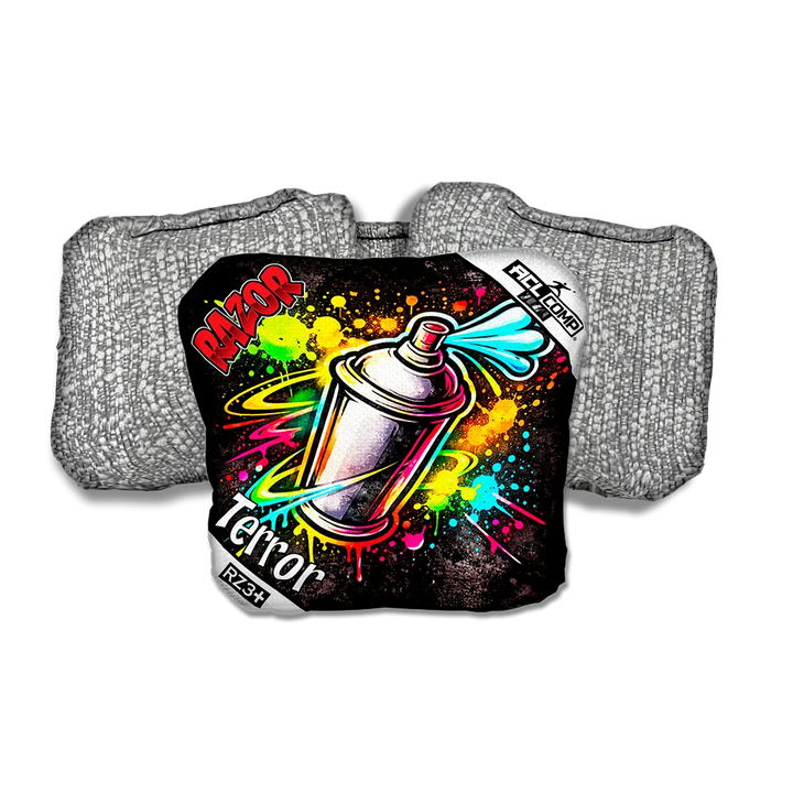 Terror COMP Spraycan SP Silver Back Cornhole Bags