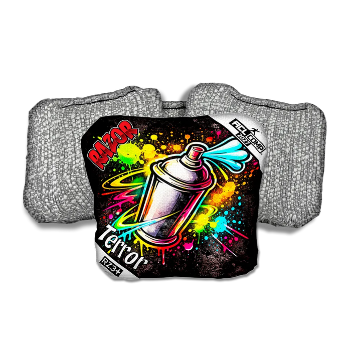 Terror COMP Spraycan SP Silver Back Cornhole Bags