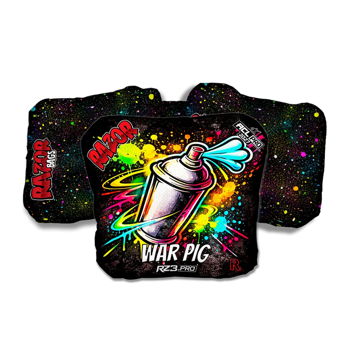 War Pig PRO Spraycan SP Cornhole Bags