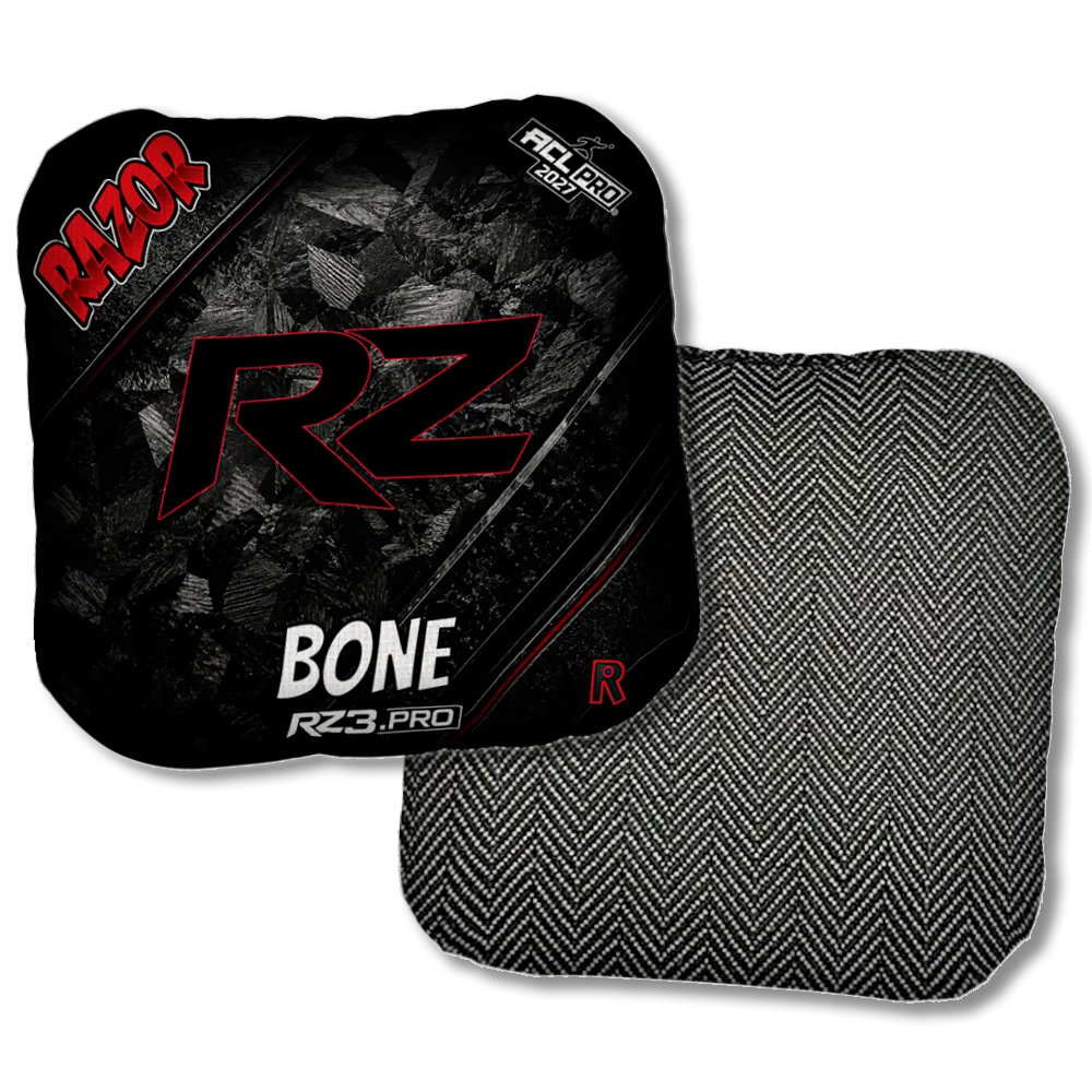 Bone PRO Stealth RZ Black Back Product View