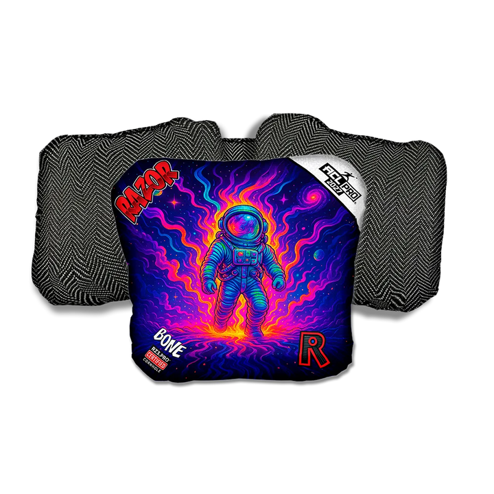 Bone PRO Steller Black Back Cornhole Bags