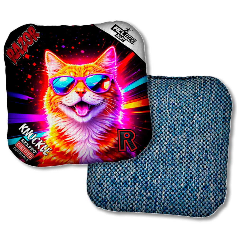 Knuckle PRO Tabby Party Animals Blue Back Product View