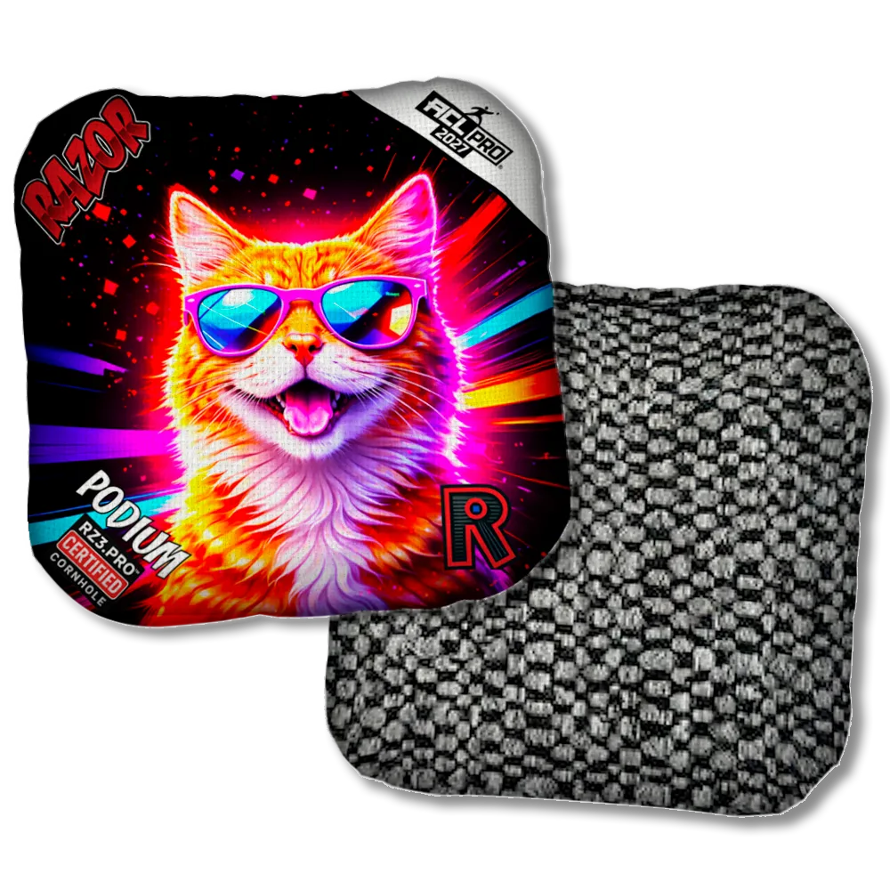 Podium PRO Tabby Party Animals Black Back Product View