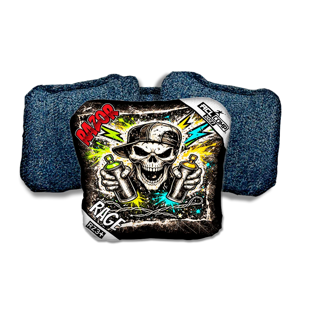 Rage COMP Tagger RT Blue Back Cornhole Bags
