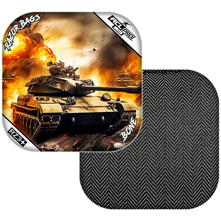 Bone | Hero Tank | ACL PRO Razor Cornhole Bags