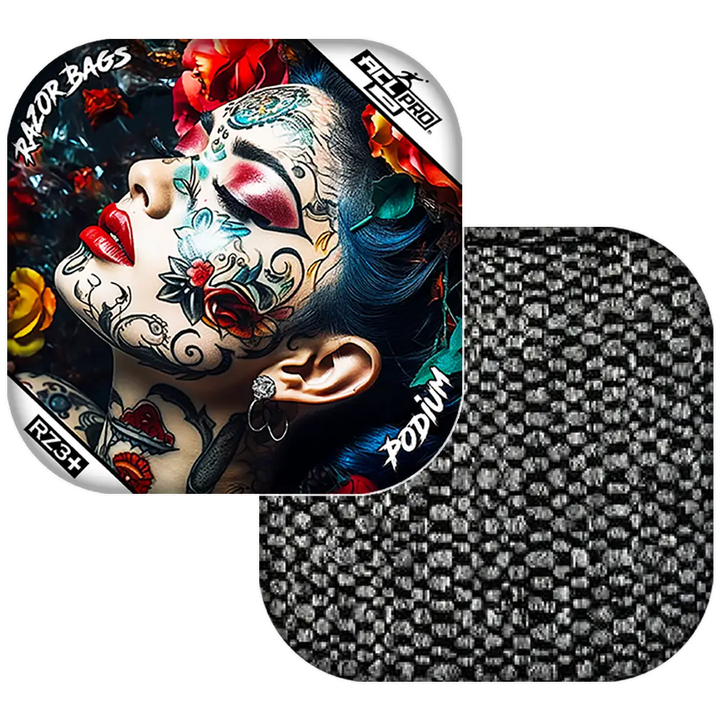 Podium | Tattoos | ACL PRO Razor Cornhole Bags