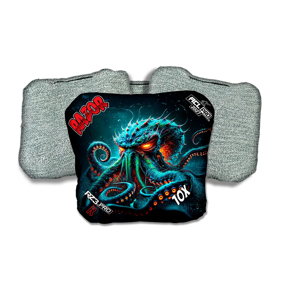 10 X PRO Tentaclash Light Back Cornhole Bags