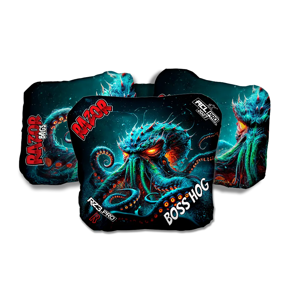 Boss Hog PRO Tentaclash Cornhole Bags
