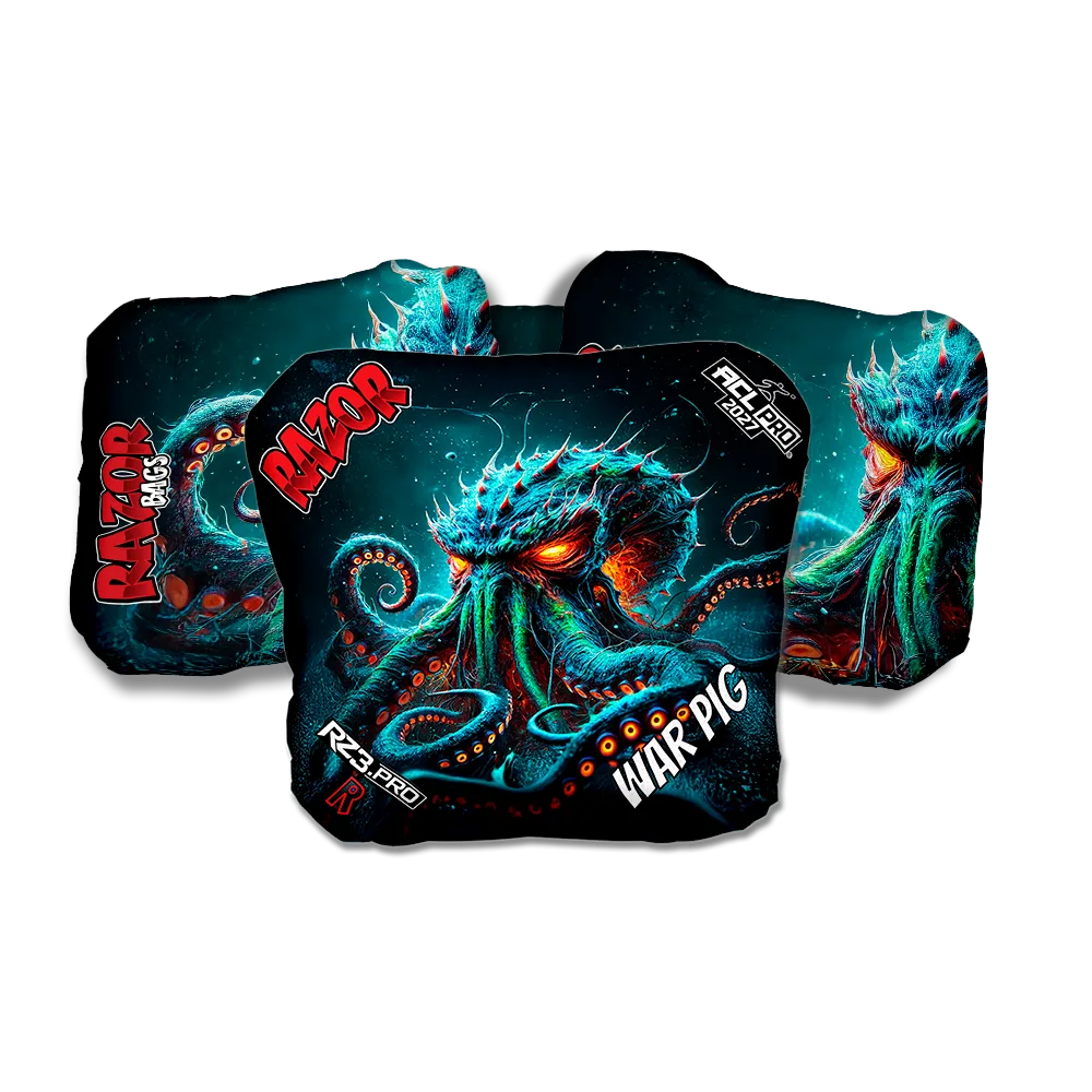 War Pig PRO Tentaclash Cornhole Bags