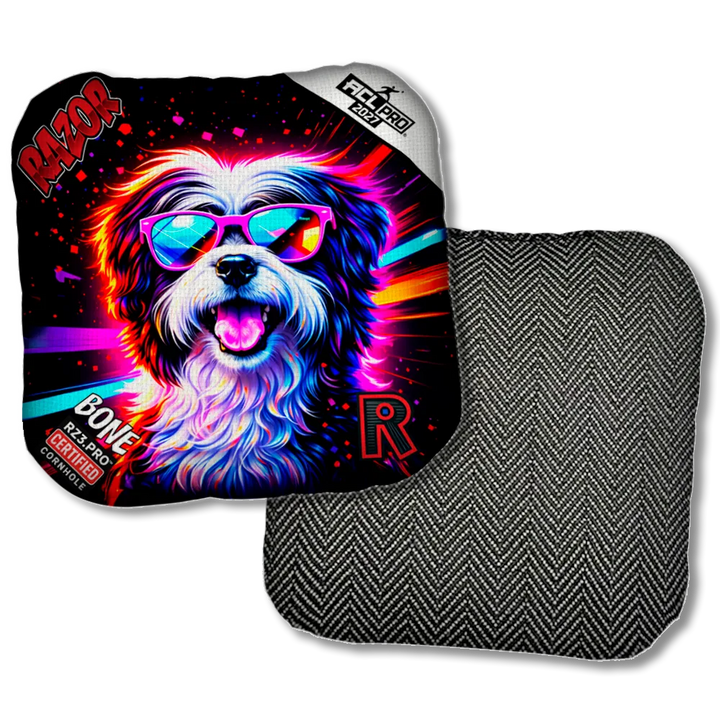 Bone PRO Terrier Party Animals Black Back Product View