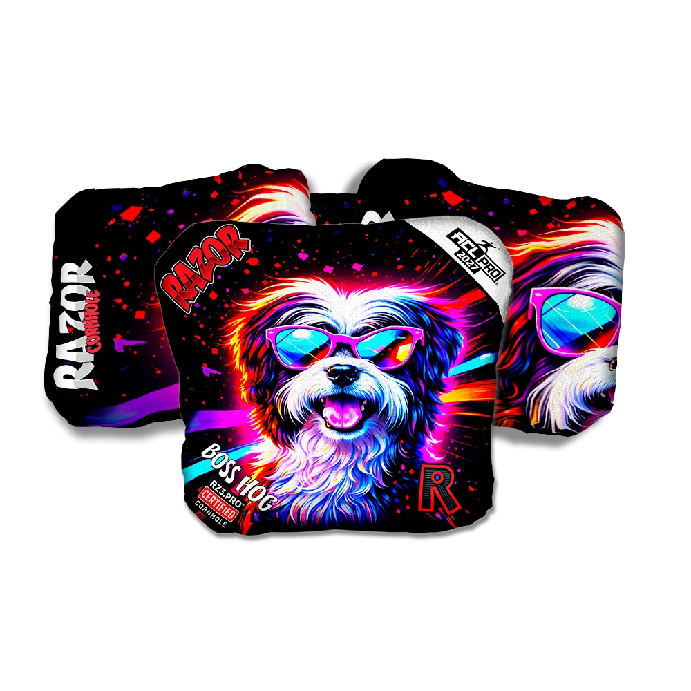 Boss Hog PRO Terrier Party Animals Cornhole Bags