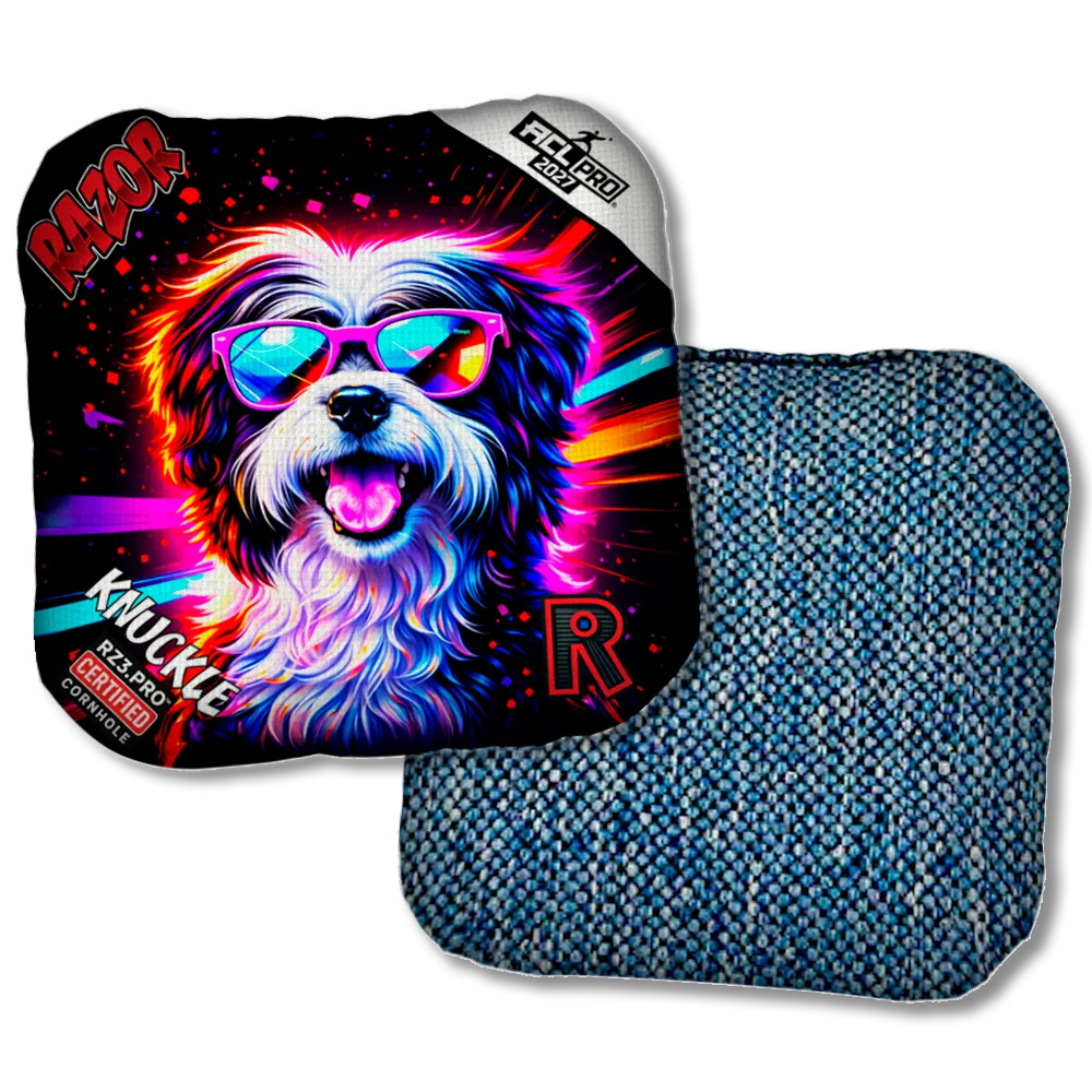 Knuckle PRO Terrier Party Animals Blue Back Product View