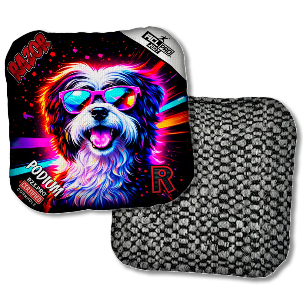 Podium PRO Terrier Party Animals Black Back Product View