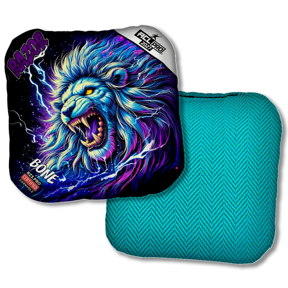 Bone PRO Thundralion Purple Series Teal Back Product View