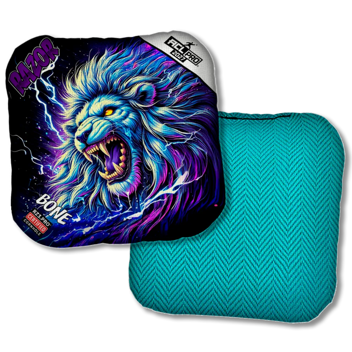 Bone PRO Thundralion Purple Series Teal Back Product View
