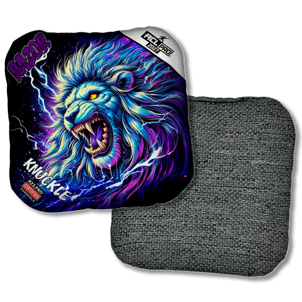 Knuckle PRO Thundralion Purple Series Black Back Product View