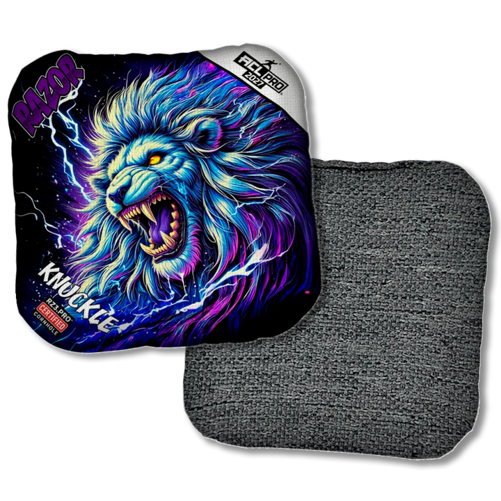 Knuckle PRO Thundralion Purple Series Black Back Product View