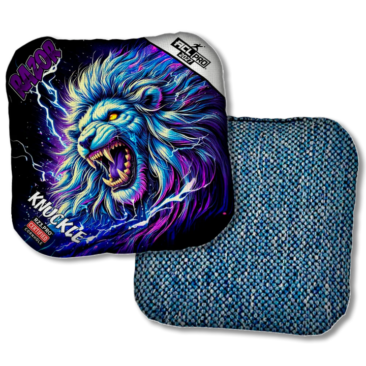 Knuckle PRO Thundralion Purple Series Blue Back Product View