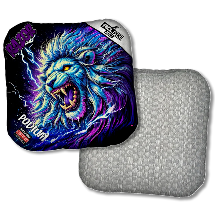Podium PRO Thundralion Purple Series Silver Back Product View