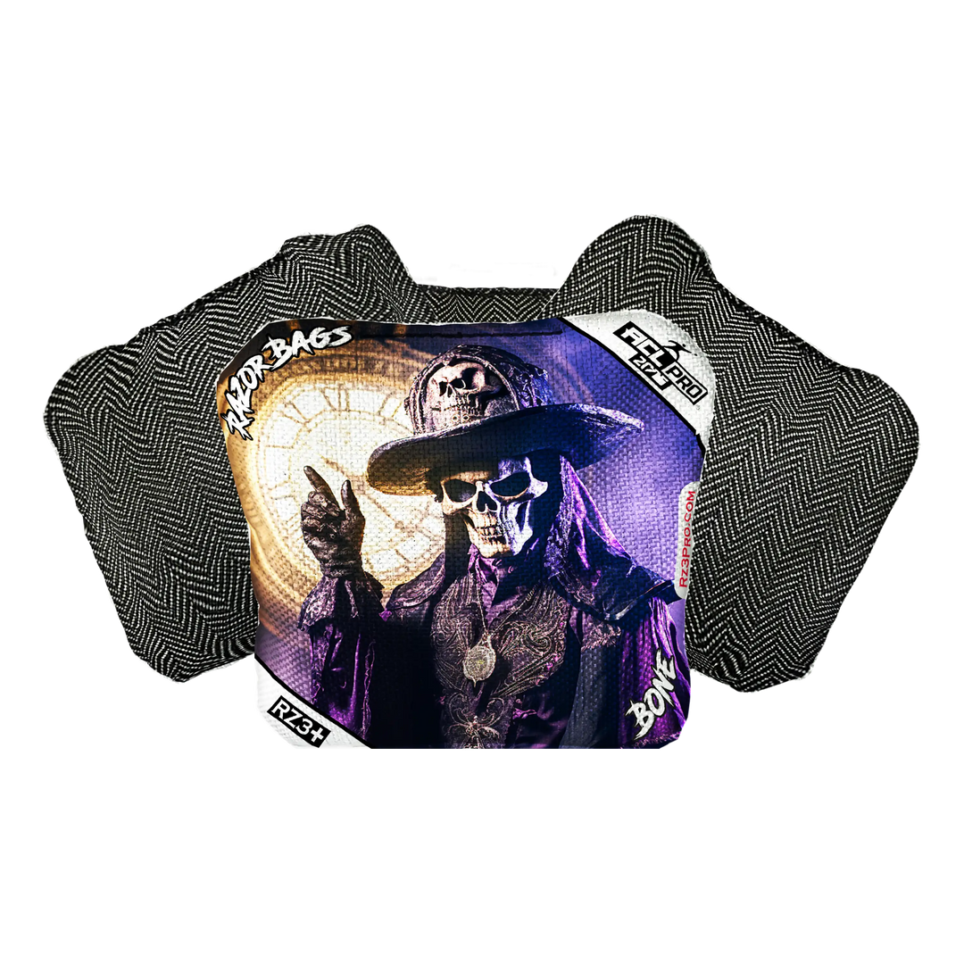 Bone | Time is Up | ACL PRO Razor Cornhole Bags