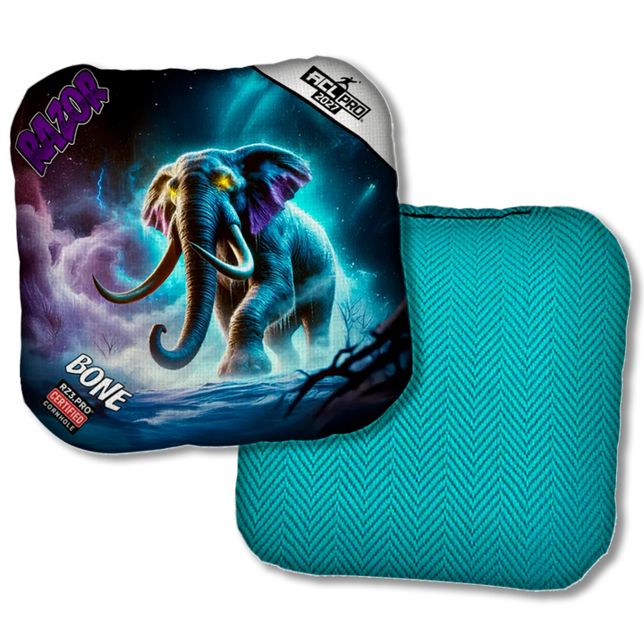 Bone PRO Titan Tusk Purple Series Teal Back Product View