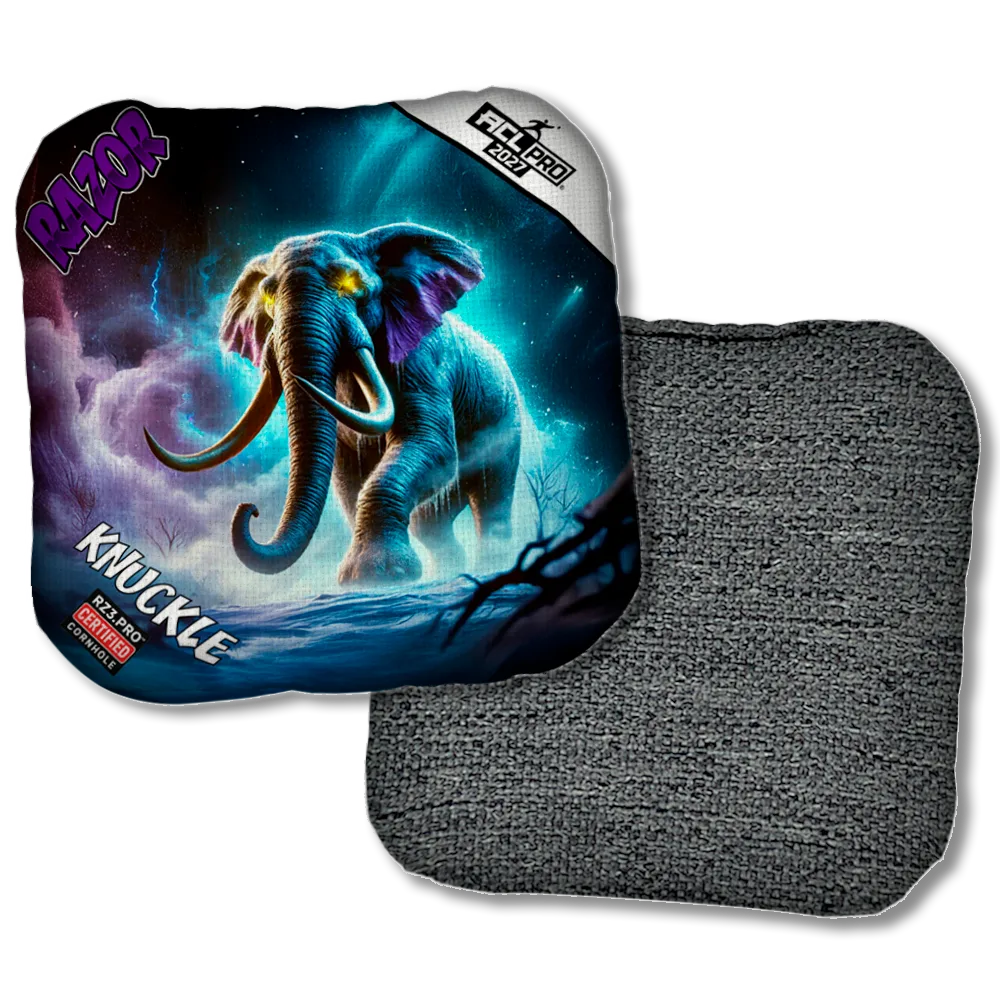 Knuckle PRO Titan Tusk Purple Series Black Back Product View