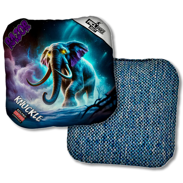 Knuckle PRO Titan Tusk Purple Series Blue Back Product View