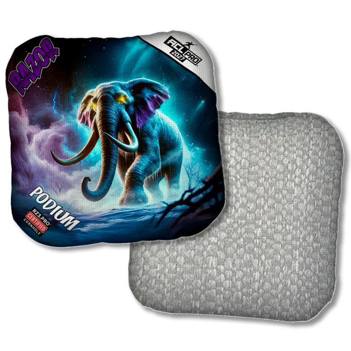 Podium PRO Titan Tusk Purple Series Silver Back Product View