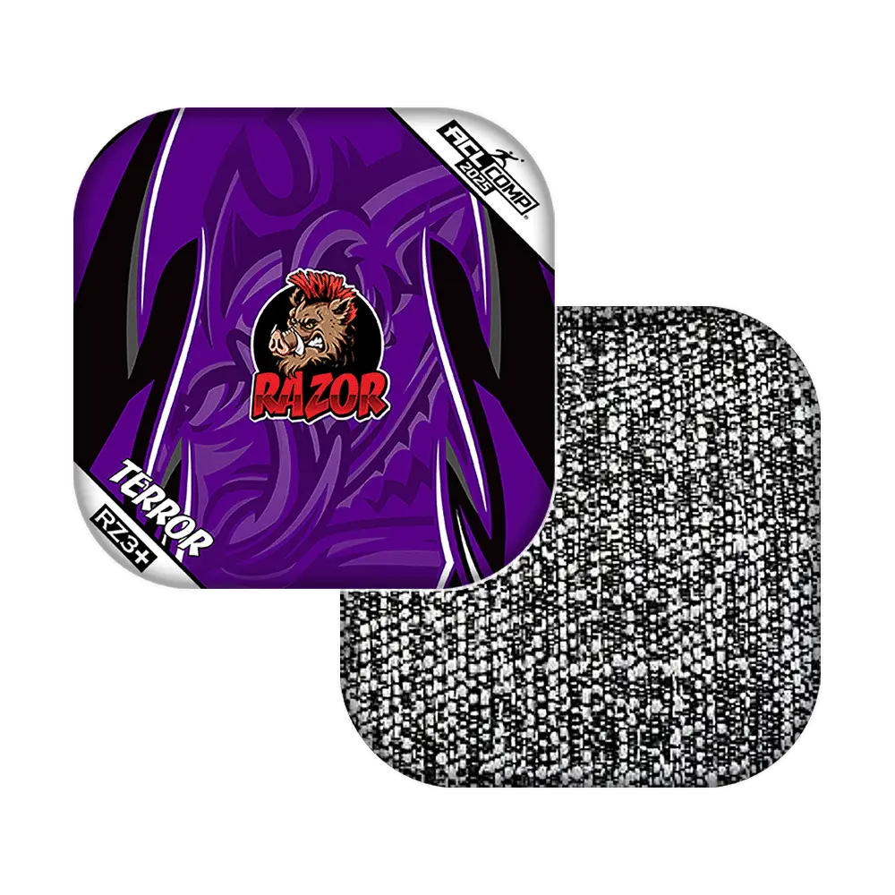 Terror | Tribal Purple | ACL COMP Razor Cornhole Bags