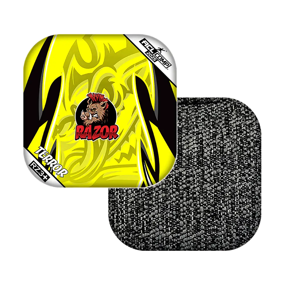 Terror | Tribal Yellow | ACL COMP Razor Cornhole Bags