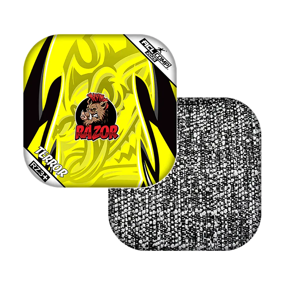 Terror | Tribal Yellow | ACL COMP Razor Cornhole Bags