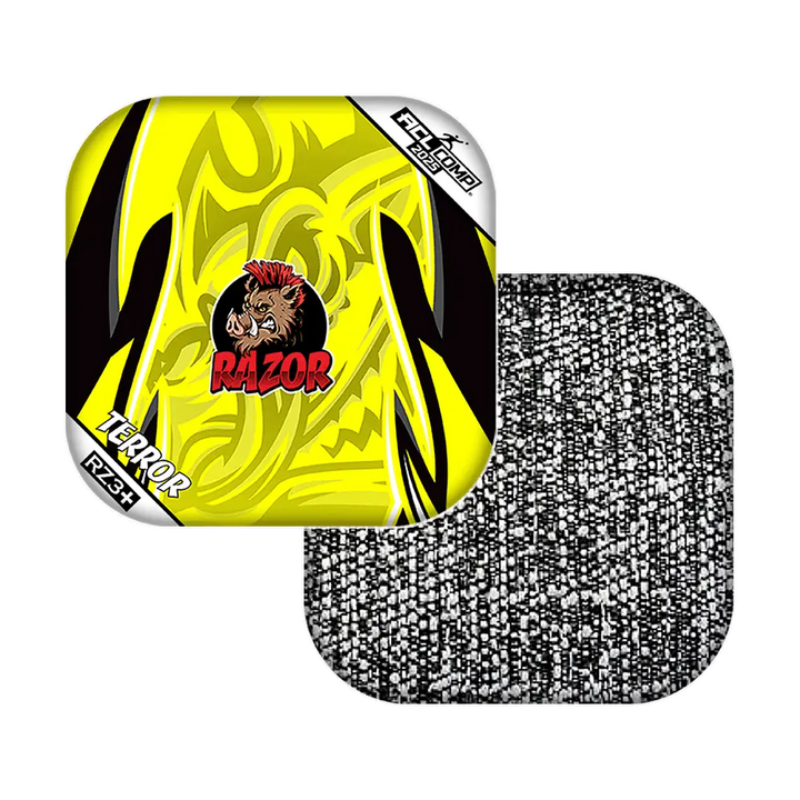 Terror | Tribal Yellow | ACL COMP Razor Cornhole Bags