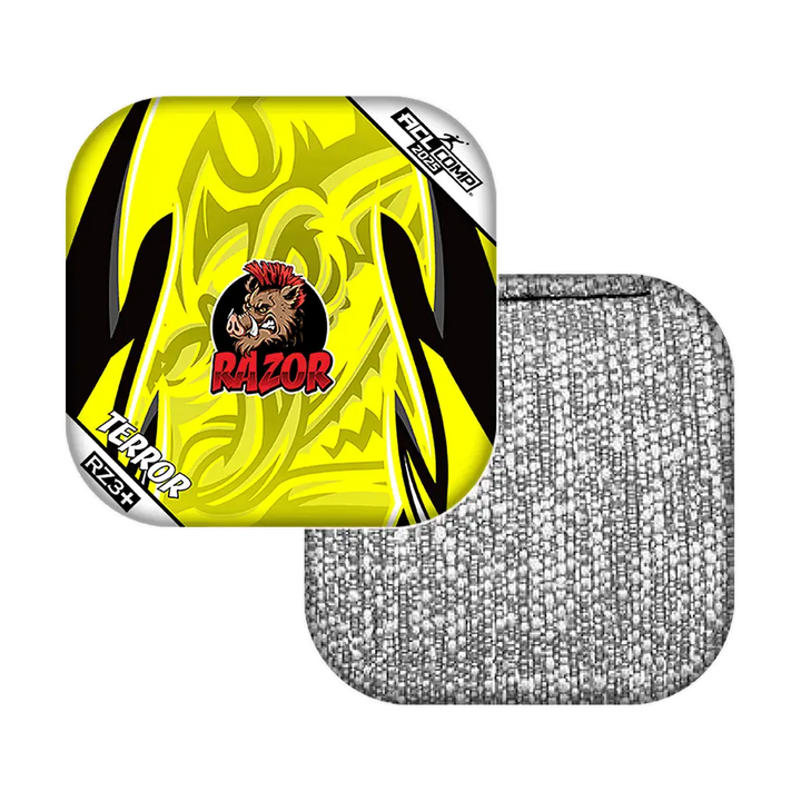 Terror | Tribal Yellow | ACL COMP Razor Cornhole Bags