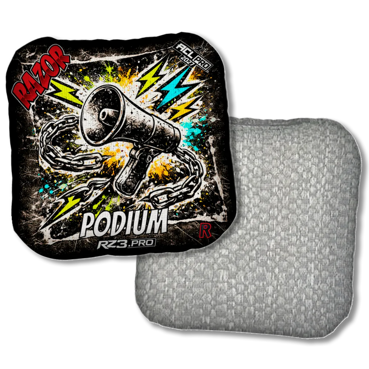 Podium PRO Uproar RT Silver Back Product View