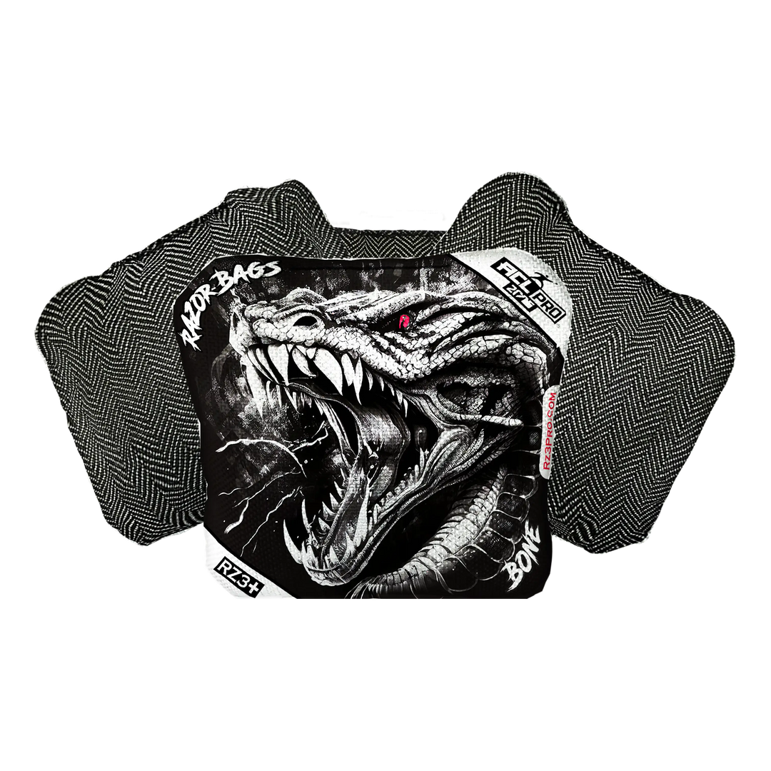 Bone | Viper Black Series | ACL PRO Razor Cornhole Bags