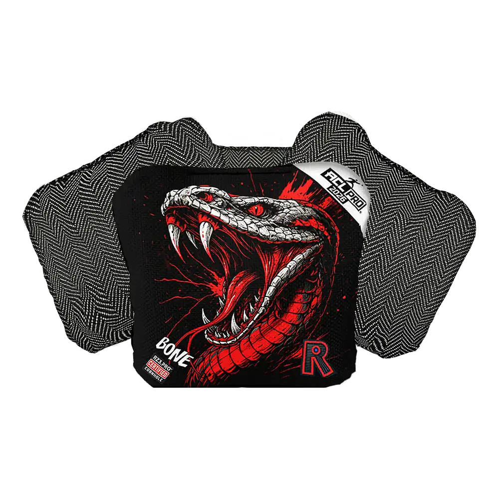 Bone | Viper Black Series | ACL PRO Razor Cornhole Bags