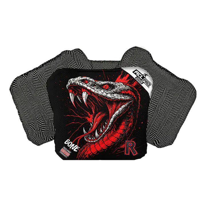 Bone | Viper Black Series | ACL PRO Razor Cornhole Bags
