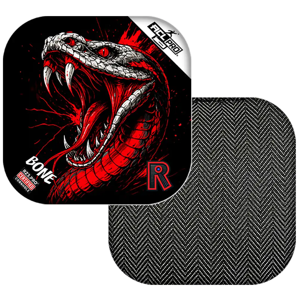 Bone | Viper Black Series | ACL PRO Razor Cornhole Bags