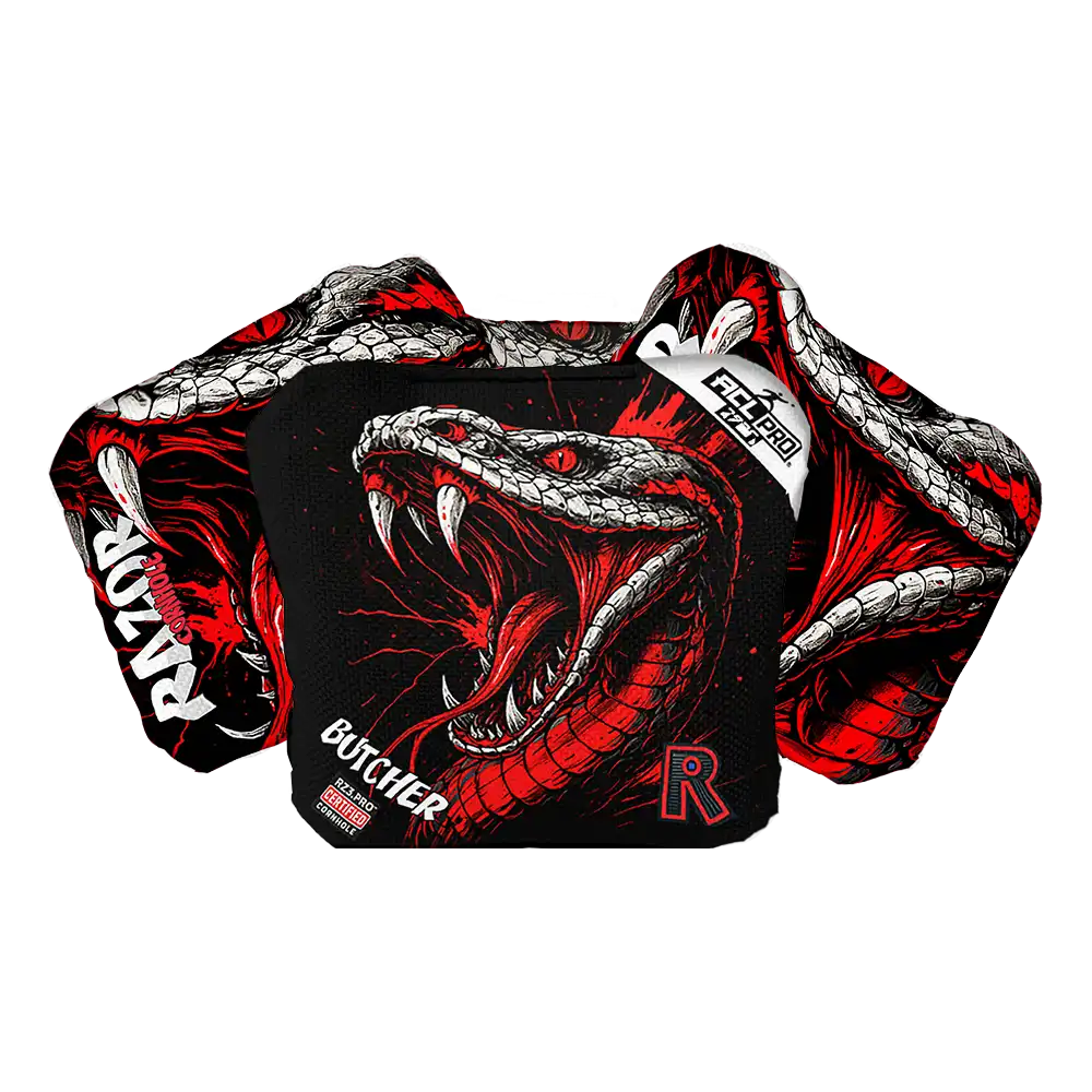 Butcher | Viper Black Series | ACL PRO Razor Cornhole Bags