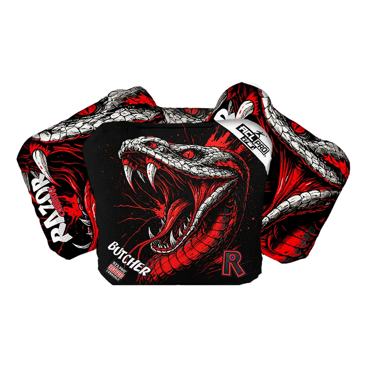 Butcher | Viper Black Series | ACL PRO Razor Cornhole Bags