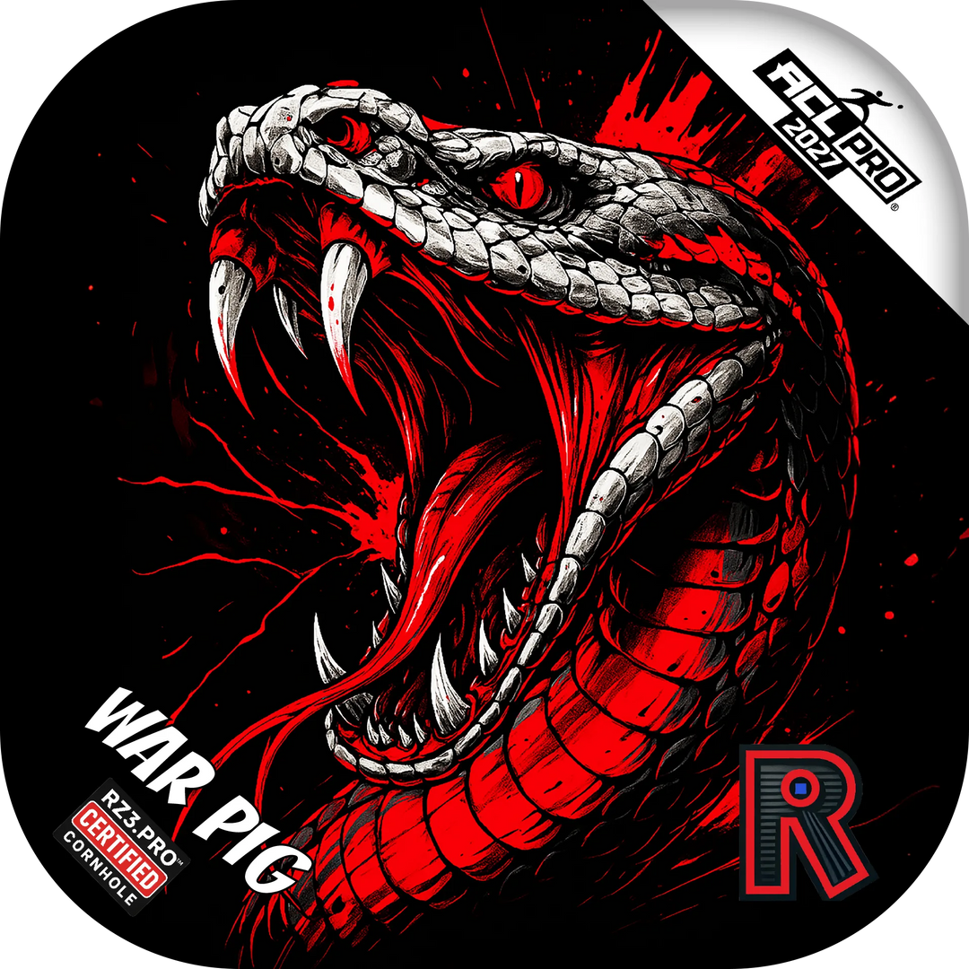 War Pig PRO Viper Black Series Cornhole Bags